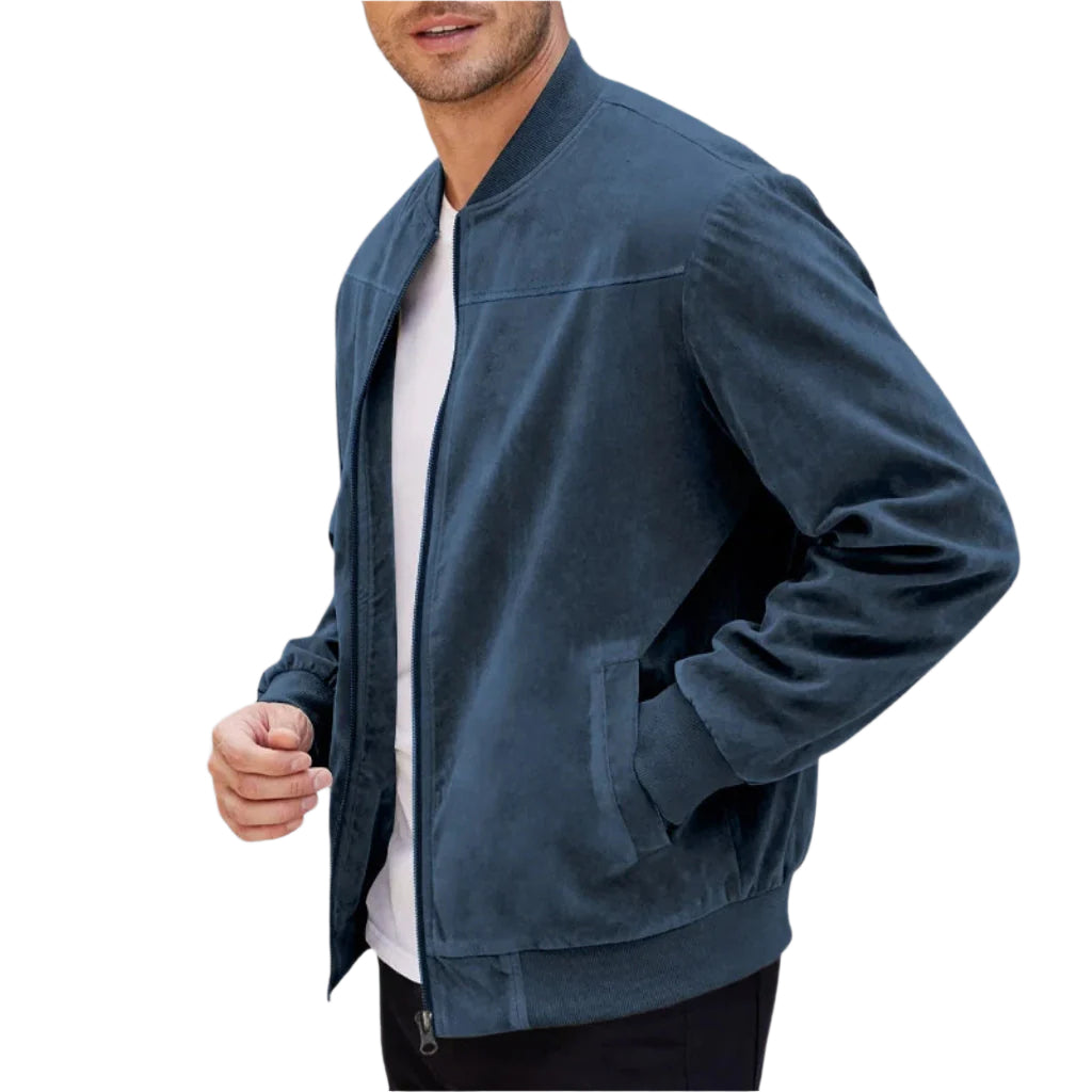 Herren - Leichte Sommer-Bomberjacke - Stilvoll & Bequem - Vielseitige Oberbekleidung