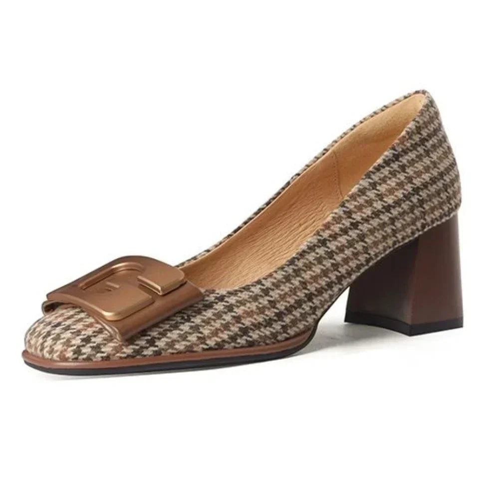 Frauen - Pumps - Bedrucktes Design - Stilvolle und bequeme Schuhe für jede Gelegenheit